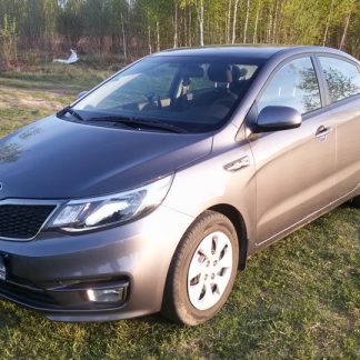 Kia Rio 1.4 л АТ 2014 Темно-серый