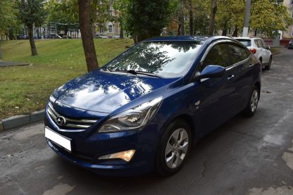 Hyundai Solaris 1.6 АТ 2015 Синий