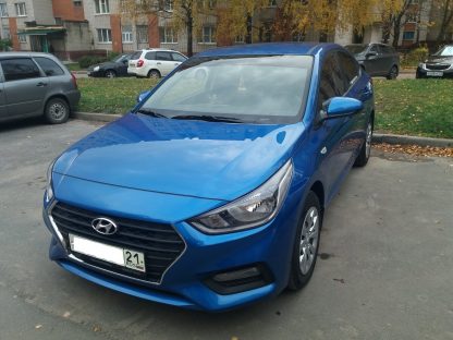 Hyundai Solaris 1.6 АТ 2017 Синий