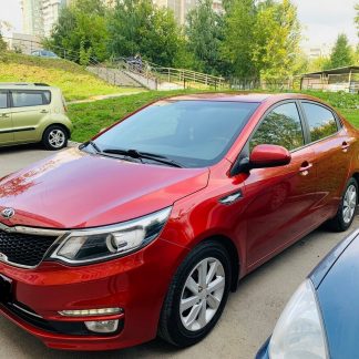 Kia Rio 1.6 АТ 2015 Красный